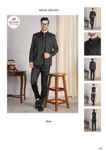 Conjunto de Traje para Hombre Ajmera, Blazer Formal Moderno para Bodas, Fiestas y Oficina, Elegante y Cómodo - Product Image 3