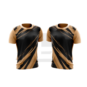 T-shirt décontracté pour homme en spandex/polyester, tissu tricoté doux et respirant, coupe confortable, chemise élégante à manches courtes, style Normcore - Product Image 1