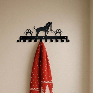 CIFbuy Portachiavi Rustico da Ingresso, Ganci in Metallo a Forma di Cane Stile Fattoria, Decorazione Murale, Organizzatore da Cucina per Chiavi e Posta, Servizio di Ritiro Disponibile - Product Image 4
