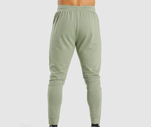 Pantalones Deportivos de Forro Polar para Hombre, Estilo Urbano, Otoño 2025, Ecológicos, de Secado Rápido, Corte Ajustado, con Cordón en la Cintura y Logotipo Estampado - Product Image 3