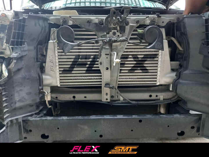 Bold on Intercooler MONOBLOCK FLEX for TOYOTA NEW FORTUNER / REVO / INNOVA 2.4 2.8 1GD 2GD in 2020-present [original Light]
