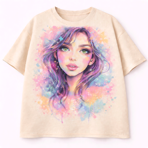 Camiseta informal de verano para mujer, de algodón, manga corta, holgada, cómoda, ligera, transpirable, para uso diario - Product Image 5