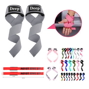 Correas de levantamiento de pesas GAF, soporte para dominadas, vendas de algodón de alta resistencia para entrenamiento, correas de muñeca para levantamiento de pesas en el gimnasio - Product Image 5