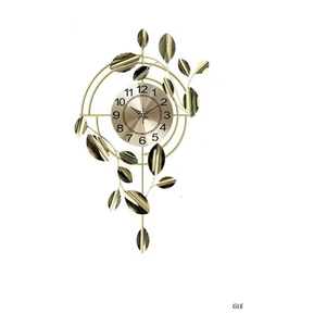 Retro Wall Decoration <b>Art</b> Metal Flower Hanging Wall <b>Clock</b> Bedroom Decorative Fancy <b>Clock</b> for Living Room & Office Wall <b>Clock</b> - Product Image 6