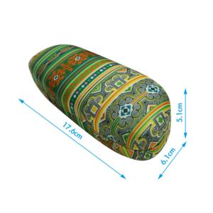 กล่องใส่แว่นตาทรงสี่เหลี่ยมผืนผ้า ผ้าถักลายพิมพ์ที่ไม่ซ้ำใคร - Product Image 1