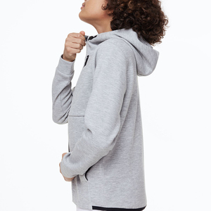New Style Unisex High Quality Knitted <b>Zip</b>-<b>Up</b> Hoodie Custom Plain Full Face for Mens and Boy's Casual Wear - Product Image 2