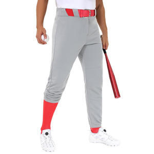 High Quality Stretch Baseball Pants Custom Team Logo Sports Pants Breathable Athletic Wear For Training - Product Image 1