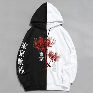 Sudadera con Capucha de Personaje de Anime, Unisex, Holgada, de Manga Larga, Cuello Redondo, de Forro Polar, para Otoño - Product Image 2