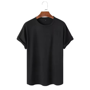 Camiseta de Hombre 100% Algodón Peinado, Ecológica, de Secado Rápido, Corte Regular, 240g, Impresión DTG, Logotipo Personalizado, Marca Privada, Bajo MOQ, Exportador - Product Image 1