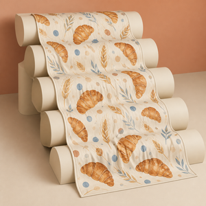 Custom Printed <b>Throw</b> Blanket Personalized Owl Jellyfish Golf Drums Croissant Stethoscope Sublimation Flannel Fleece Polyester - Product Image 4