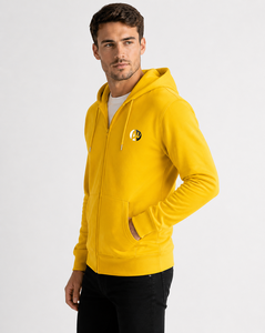 <b>Mens</b> <b>lightweight</b> zip <b>hoodie</b> offering a clean fit breathable softness and easy layering for year round casual everyday comfort - Product Image 4