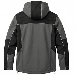 Veste à capuche pour homme, résistante à l'eau, de qualité supérieure, pour l'extérieur et la ville, marque privée OEM, Europe, Amérique. - Product Image 3