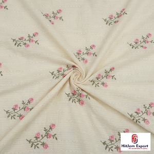 Tissu brodé personnalisé en gros pour vêtements, fabricant de textiles OEM ODM, usine de fabrication sur mesure, fournisseur de tissus - Product Image 1