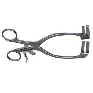 เครื่องมือแพทย์ Mayo Adams Retractor อุปกรณ์การแพทย์ ขนาด 6.75 นิ้ว ใบมีดสองแฉก ด้ามจับแบบมีวงแหวนล็อค - Product Image 2