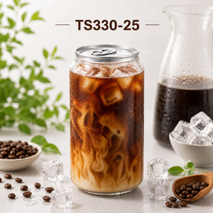 Envase de Plástico PET de 330 ml, Forma Cilíndrica, con Borde Sellado, para Bebidas, Leche, Té, Café, Jugo, Fabricación OEM en Vietnam - Product Image 2