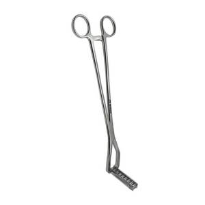 Corrosion Resistance Laparoscopic Steel Teeth Purse <b>String</b> Clamp Forceps Open Surgery <b>Instruments</b> by Endochoice Medical - Product Image 3