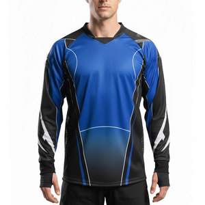 Maillot de paintball pour homme, tissu durable, respirant, coupe confortable, parfait pour l'entraînement en plein air et les jeux d'équipe - Product Image 1