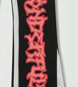 Pantalones Deportivos con Estampado Gráfico para Hombre, Estilo Hip Hop, Burning Dreams, Estampado NY, Holgados, de Pierna Ancha - Product Image 4