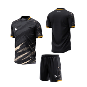 Precio de fábrica, nuevo diseño, camiseta personalizable de alta calidad, ropa de fútbol, uniforme de equipo, etiquetas personalizadas OEM, adultos, Thunder JP - Product Image 6