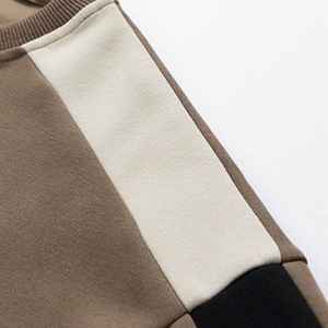 Custom 500 GSM Embossed Sweatshirt for Men Winter <b>Thermal</b> Thick 100% Cotton <b>Fleece</b> Oversized Heavyweight Hoodie - Product Image 4