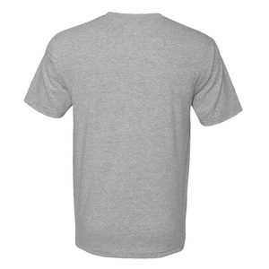 เสื้อยืดผู้ชาย OEM ผ้าฝ้าย 100% สำหรับฤดูร้อน ลายตัวอักษร ไซส์ใหญ่ สไตล์ทางการ ระบายอากาศได้ดี ผ้าเจอร์ซีย์ แขนสั้น ป้ายโลโก้แบบกำหนดเอง สีต่างๆ - Product Image 5