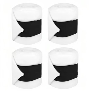 Bandages en mousse satinée pour chevaux, prix direct usine, doublure en polaire pour l'équitation, bandages équestres pour chevaux. - Product Image 6