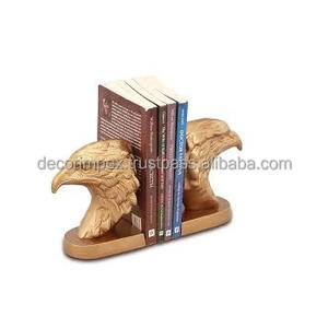Bookend หัวนกอินทรีทองเหลืองวินเทจของตกแต่งและใช้งานได้เหล่านี้ขายเป็นคู่และออกแบบมาเพื่อเก็บหนังสือ - Product Image 5