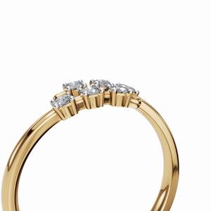 Anillo de Diamante Moissanite de Diseño de la Mejor Calidad con Brillo Atractivo, Joyería de Moda para Mujer y Regalos Disponibles para la Venta - Product Image 2