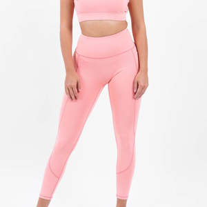 High Quality Women's Fitness Leggings 100% Cotton Soft High Elastic Waist Breathable Yoga Pants with Butt Enhancer - Product Image 5