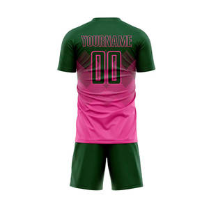 Nouvel ensemble de maillots de football respirants, légers et à séchage rapide de haute qualité pour adultes, ensembles d'uniformes de football à manches courtes personnalisés, kits de football - Product Image 6