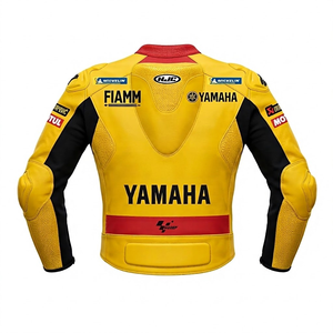 <b>Racing</b> <b>Jacket</b> Yamaha Miguel Oliveira MotoCP <b>Jacket</b>/Chaquetta Made To Measure Flexible Stretch Panels Comfort Fit Impact CE - Product Image 2