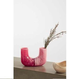 Resin Art Deco Eco-Friendly Table <b>Vase</b> Modern Decorative Flower <b>Vase</b> for Home Decor Living Room Dining Table Bedroom Hotel - Product Image 5