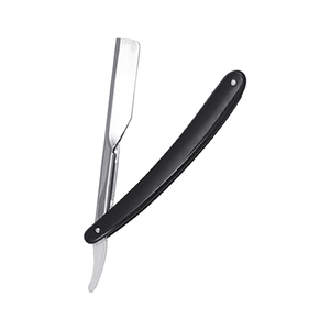 Rasoir droit professionnel pour barbier, en acier inoxydable, pliable, pour salon et usage personnel - Product Image 1