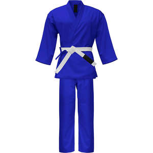 Vêtements d'arts martiaux en polyester/coton extensible, respirant, léger, durable, de haute qualité, avec logo personnalisé en gros pour le taekwondo - Product Image 1
