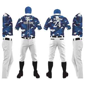 Ensemble de maillots de baseball personnalisés pour hommes, blanc, bordeaux, noir, polyester sublimé, évacuation de l'humidité, toutes saisons, taille adulte - Product Image 5