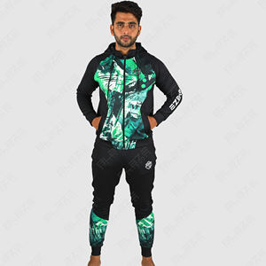 Survêtements unisexe 2 couleurs en polyester de haute qualité Survêtements de sport pour hommes Survêtements de sport imprimés pour hommes - Product Image 3
