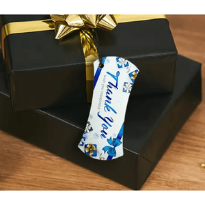 Etiqueta Colgante Personalizada con Logotipo Impreso, Impresión UV para Embalaje de Regalos Corporativos, Diseño OEM, Venta al Por Mayor, Bajo MOQ - Product Image 2