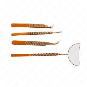 Pinzas para Pestañas de Acero Inoxidable con Punta de Diamante de Dos Tonos, Punta Puntiaguda para Volumen, Herramienta Profesional para Extensión de Pestañas - Product Image 2