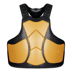 Boxing Chest Guard MMA Body Protector Custom Logo Martial Arts Kickboxing Training <b>Coach</b> Protective Equipment Shield - Product Image 3