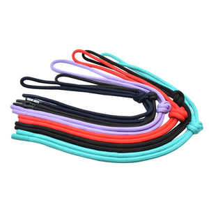 Cordon de serrage rond et plat en polyester avec pointe en plastique trempé en silicone Cordon de serrage pour chaussures - Product Image 2