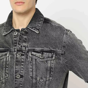 Oem Bulk Wholesale Clothing <b>Men</b> <b>denim</b> <b>jackets</b> New Model Distressed Jean Bomber Cotton <b>Men's</b> <b>Denim</b> <b>Jacket</b> - Product Image 6