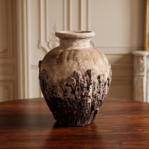 Rustic Terracotta Clay <b>Vase</b> <b>Ceramic</b> Pottery Handmade Flower <b>Vase</b> Aesthetic Home Decor Tabletop Bali Accessories - Product Image 3