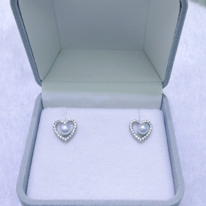 Exquisite 4-5mm Natural Freshwater <b>Pearl</b> Girl's <b>Earrings</b> Flawless Pure <b>Silver</b> Internet Famous Compact Style - Product Image 4