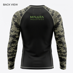 Custom Logo UPF 50+ Short Sleeve <b>Compression</b> Rash Guard Unisex 100% Cotton Eco-Friendly Breathable Quick Dry Swimming Surfing - Product Image 2