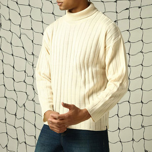 Winter Fall Men's <b>Sweaters</b> Plus Size Turtle Neck Men Clothing Pullover Ribbed Knitted <b>Turtleneck</b> <b>Sweater</b> Men Breathable - Product Image 3