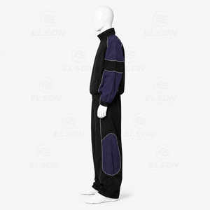 Prix d'usine, haute qualité, logo personnalisé, veste coupe-vent en nylon, ensemble de survêtement 100% imperméable et respirant, imprimé, deux pièces pour hommes - Product Image 3