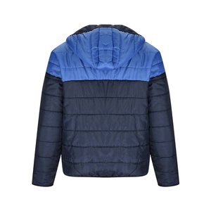 Nouvelle arrivée : Doudoune matelassée épaisse à capuche et col montant, résistante à l'hiver, patchwork, respirante, personnalisable OEM pour homme - Product Image 4