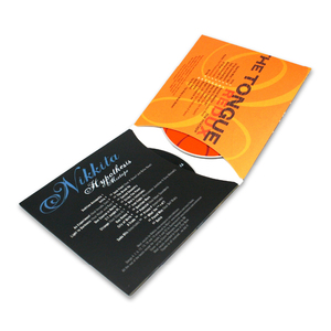 บรรจุภัณฑ์ดิจิแพคสำหรับแผ่นซีดีเพลงแบบสองช่องใส่แผ่น 2 แผ่น - Product Image 2
