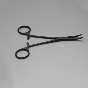 Pinzas Hemostáticas Médicas de Acero Inoxidable Kelly Rectas de 5.5 Pulgadas con Pinzas Quirúrgicas Multicolores Arcoíris - Product Image 3