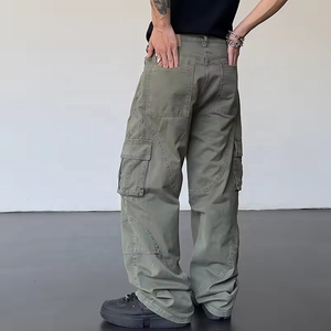 OEM Men <b>Wind</b> <b>Breaker</b> Zipper Climbing Pants With Pockets Men Cargo Pent Trousers for Hiking for Men - Product Image 2